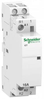 Модульный контактор iCT Acti 9 Schneider Electric 16A 1НО 1НЗ 230/240В АС 50Г