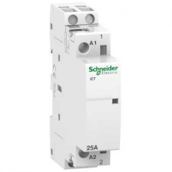 Модульный контактор iCT Acti 9 Schneider Electric 25A 1НО 220В/240В АС 50ГЦ