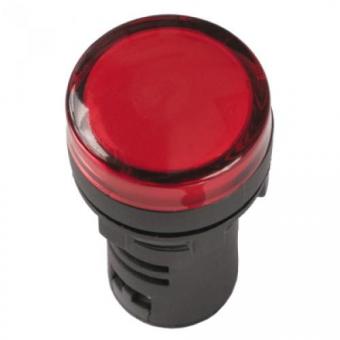 Лампа AD22DS(LED) матрица d22мм красный 24В AC/DC ИЭК