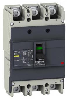 Автоматический выключатель Schneider Electric EZC250F 160A 18 кА/400В 3П3Т