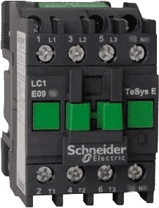 Пускатель магнитный EasyPact TVS Schneider Electric 3Р 9А AC3 катушка 220В 50ГЦ 1НЗ (контактор)