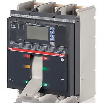 Выключатель автоматический трехполюсный на 800А ABB Sace Tmax T7H 800 PR332/PLSIG In=800A 3p F F