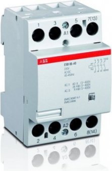 Модульный контактор ESB-63-40 (63А AC1) катушка 42B AC/DC