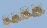 DKC Колодка клеммная соед. 2x6мм(упак=20шт) (B62)
