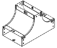 Т-Ответвитель вверх TS 150/80