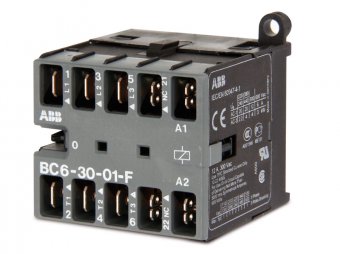 Миниконтактор ВC6-30-10 9A (400В AC3) катушка 12В DС