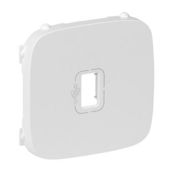 Лицевая панель розетки USB-удлинитель 3.0 Legrand Valena Allure белая