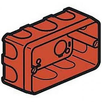 Монтажная коробка для кирпичных стен Legrand Batibox на 3 модуля (1,5 поста) [глубина - 40 мм]