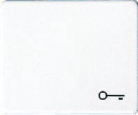 JUNG SL 500Бел Клавиша 1-я с символом ”КЛЮЧ” (SL590TWW)