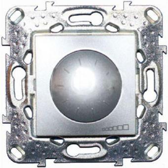 Светорегулятор (диммер) электронный 1-10В, 400VA Schneider Electric Unica Top алюминй