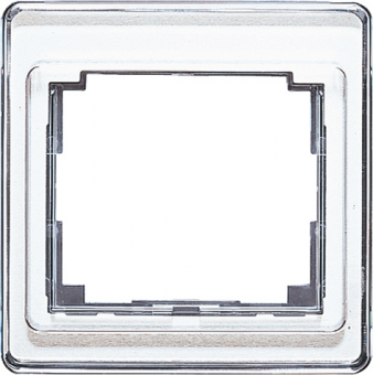 Рамка для горизонтальной установки 5-кратная; серебро