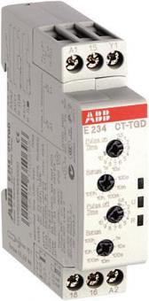 Реле времени ABB CT-TGD.22  (генератор импульсов) 24-48B DC, 24- 240B AC (7  диапазонов 0,05с...100ч) 2ПК