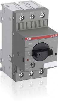 Автомат ABB MS132-1.6 100кА с регулируемой тепловой защитой 1.0A - 1.6A