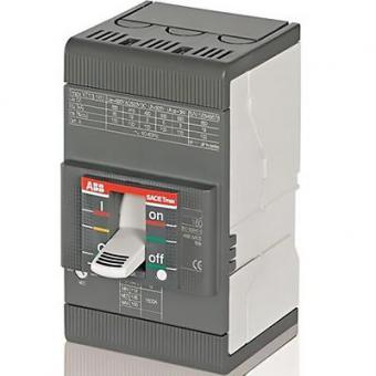 Выключатель автоматический трехполюсный на 160А ABB Sace Tmax XT1H 160 TMD 160-1600 3p F F