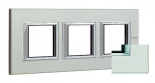 Axolute Рамка прямоугольная горизонтальная 3x2м, цвет серебро