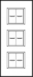 Axolute декоративные накладки прямоугольной формы, White, цвет белое стекло, на 2+2+2 модуля