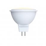 Лампа светодиодная Volpe серии Optima LED JCDR 5W, цоколь GU5.3, матовая, теплого свечения (3000K)
