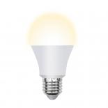 Лампа светодиодная Volpe серии Optima LED 8W, цоколь Е27, матовая, теплого свечения (3000K)