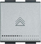 Сенсорный cветорегулятор для активной нагрузки 60 - 500ВA с предохранителем 2 модуля