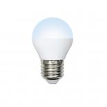 Лампа светодиодная Volpe серии Optima LED 6W, цоколь Е27, матовая, нейтрального свечения (4500K), шар