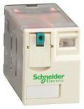 Миниреле Schneider Electric Zelio Relay RXM, 4 перекидных контакта, катушка 24В DС (постоянный ток)