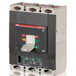 Выключатель автоматический трехполюсный на 630А ABB Sace Tmax T6N 630 PR222DS/P-LSI In=630A 3p F F