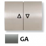 Клавиша для механизма выключателя жалюзи 8144 и 8144.1, серия OLAS, цвет серый гранит