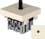 FEDE Бежевый Выключатель поворотный с/п 2 мод (FD03111-A)