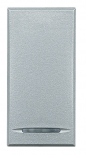 Axolute Прерыватель, 2 контакта, 10 А, 48 В (используется
с замыкателем 2124N), цвет алюминий