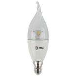 Лампа светодиодная ЭРА LED типа BXS, 7w, 2700К, E14, 600 Лм, прозрачная