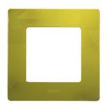 Рамка на один пост Legrand Etika зеленый папоротник (желто-зеленая)