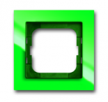 Рамка 1-постовая, серия axcent, цвет зелёный