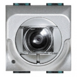 Камера скрытого монтажа с поворотным объективом со встроенным микрофоном, 2 модуля, Light Tech