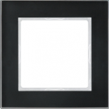 Рамка 1-кратная; черное стекло