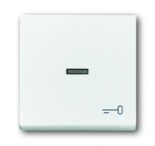 Клавиша для механизма 1-клавишного выключателя/переключателя/кнопки, с прозрачной линзой и символом