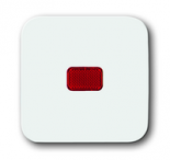 Клавиша для механизма 1-клавишного выключателя/переключателя/кнопки с красной линзой, серия Reflex S
