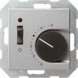 Терморегулятор с размыкающим контактом, выключателем и контрольной лампой