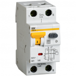 Автоматический однополюсный выключатель дифференциального тока IEK АВДТ32 B16 A10