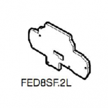 Изолятор FED8SF.2L Торц. для D2,5/8.SF..