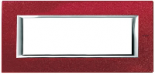 Axolute декоративные накладки прямоугольной формы, лакированные, цвет рубин, на 6 модулей