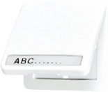 JUNG CD 500/CD plusЗеленый Откидная крышка для изделий 50х50 с полем для надписи ударопрочная (CD59