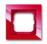 Рамка 1-постовая, серия axcent, цвет красный