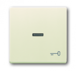 Клавиша для механизма 1-клавишного выключателя/переключателя/кнопки, с прозрачной линзой и символом
