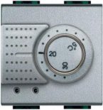 Электронный комнатный термостат с релейным выходом на один контакт 2А 250В 2 модуля