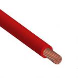 Провод установочный силовой ПВ3 (ПуГВ) 1х0,5 красный многопроволочный (гибкий)