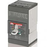 Выключатель автоматический трехполюсный на 80А ABB Sace Tmax XT1H 160 TMD 80-800 3p F F